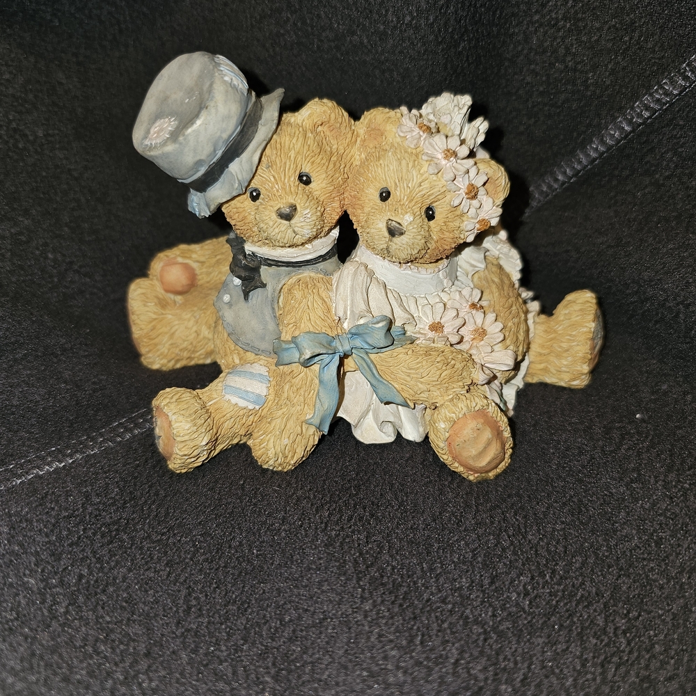 Cherished Teddies Ceramic Figurine - Robbie & Rachel